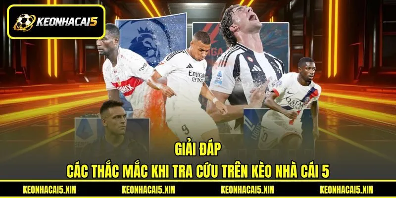 Giải đáp các thắc mắc khi tra cứu trên Kèo nhà cái 5