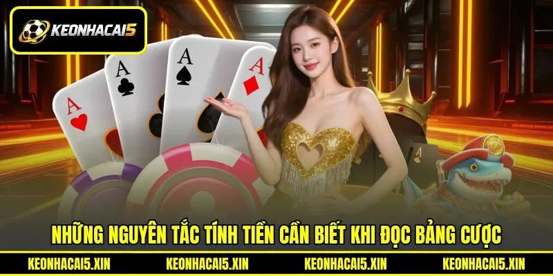 Những nguyên tắc tính tiền cần biết khi đọc bảng cược Những nguyên tắc tính tiền cần biết khi đọc bảng cược