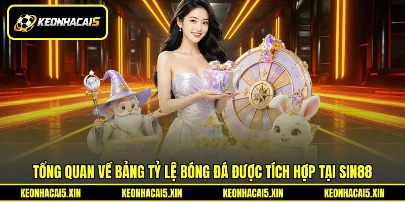 Tổng quan về bảng tỷ lệ bóng đá được tích hợp tại SIN88
