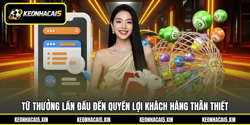 Từ thưởng lần đầu đến quyền lợi khách hàng thân thiết Từ thưởng lần đầu đến quyền lợi khách hàng thân thiết