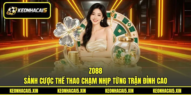 ZO88 - Sảnh Cược Thể Thao Chạm Nhịp Từng Trận Đỉnh Cao