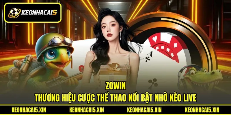 ZOWIN - Thương Hiệu Cược Thể Thao Nổi Bật Nhờ Kèo Live